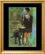 Collectible Pablo Picasso, Boy with a Dog