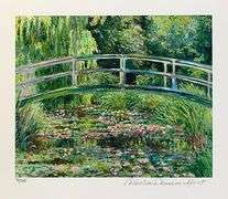 Claude Monet, Japanese Bridge, Signed by the Estate