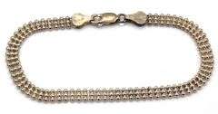 Group lot of 4 vintage 925 sterling silver bracelets