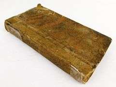 Antique 1722 German Book