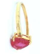 14kt Yellow Gold & Ruby Cocktail Ring
