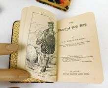 5 - 1908 Silk Tartan Scottish Miniature Books