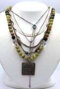Group lot of 8 Vintage 925 sterling silver necklaces