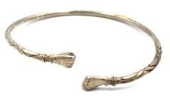 Group lot of Vintage 925 sterling silver cuff bangles