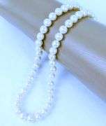 High Luster White Pearls Necklace