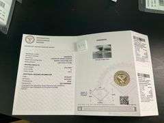 I.G.I CERTIFIED 0.96 CARAT LOOSE DIAMOND - CUSHION CUT