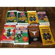 100 NFL Football Cards 1980s & 1990s