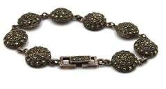 Group lot of 3 Vintage 925 sterling silver bracelets