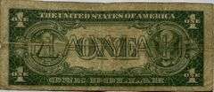 $1 Hawaii Overprint Issue 1935 A Silver Certificate