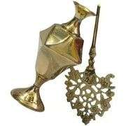 Brass Surmadani Kohl Container