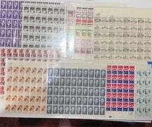 Ten 15 Cent Mint Commemerotive US Sheets