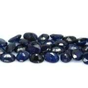 Heated only! 10.62ct deep blue sapphire set