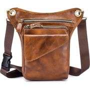 Genuine Leather Drop Leg Bag