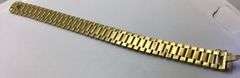 18K Yellow Gold Rolex Matte Bracelet