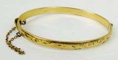 Vintage 9CT Rolled Gold Bangle Bracelet