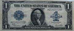 Clean $1 1922 Series Silver Certificate