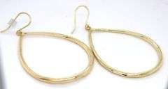 18kt Yellow gold Ippolita Glamazon faceted large teardrop earrings