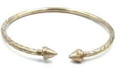 Group lot of Vintage 925 sterling silver cuff bangles