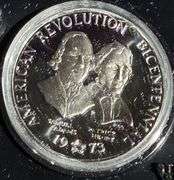 1993 Paul Revere Sterling  Silver Proof Cameo Bicentennial Medal