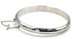 Group lot of Vintage 925 sterling silver bangles