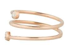 Tiffany & Co. Elsa Peretti 0.10ctw Diamond Hoop Ring in 18K