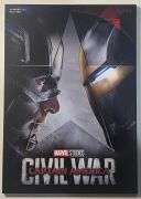 2025 .999 Silver Captain America Civil War Poster