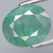 Huge! 7.49ct steely blue green Sapphire from Mozambique