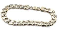Group lot of 2 Italian vintage 925 sterling silver bracelets