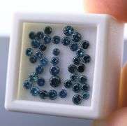 High fire! 2.24ct set of round brilliant cut Diamonds