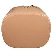 Chanel Trendy CC Beige Lambskin Quilted Vanity Case Bag