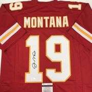 Joe Montana Autographed Football Jersey