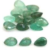 Brilliant green! 6.30ct set of REAL Zambian Emeralds!
