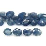 Gorgeous 9ct denim blue Sapphire set