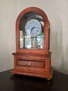 Wooden Revolving Pendulum Mantel Clock