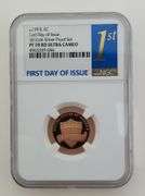 2019 S 1 Cent, NGC PF70 RD ULTRA CAMEO FDOI
