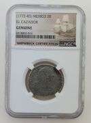1772-1783 Shipwreck Mexico 2R - El Cazador, NGC Genuine