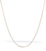 14kt Rose gold rolo chain necklace