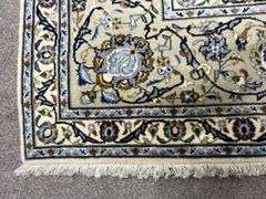 Hand Woven Persian Kashan 10.6x13.10