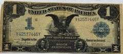 1899 $1 Black Eagle Silver Certificate