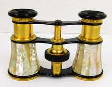 French LeMaire Paris Mother of Pearl Opera Glasses