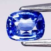Cornflower blue! .45ct Sri Lanka Sapphire! Heated only!