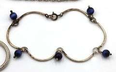 Group lot of 6 Vintage 925 sterling silver bracelets
