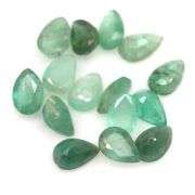 Brilliant green! 6.30ct set of REAL Zambian Emeralds!