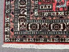 Handmade w/Silk Persian Ardebil 5.6x8.9