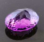 Top tier 26.87ct concave cut Amethyst
