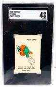 Ty Cobb 1935 Whitman Party Stunts Playing Card