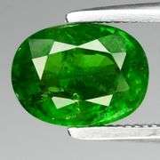 Rare! 1.59ct untreated top green Tsavorite Garnet!