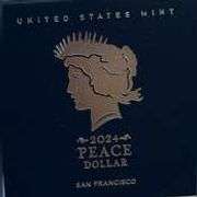 2024 S Proof Peace Silver Dollar.