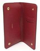 Brand new Burberry burgundy leather wallet