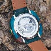 Wooden Skeleton Mechanical Watch